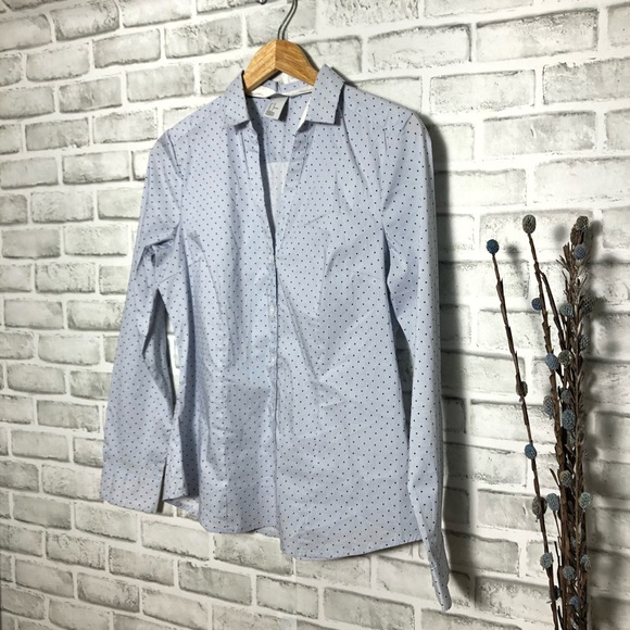 H&M Long Sleeve Button-Down Shirt SZ 12 - Picture 4 of 8